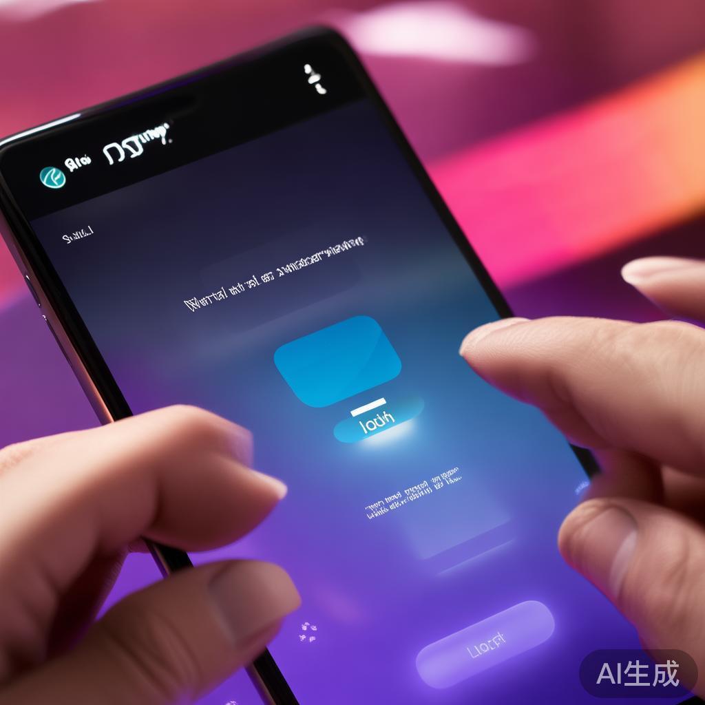 二、打开应用并进入登录界面
成功安装后，点击应用
